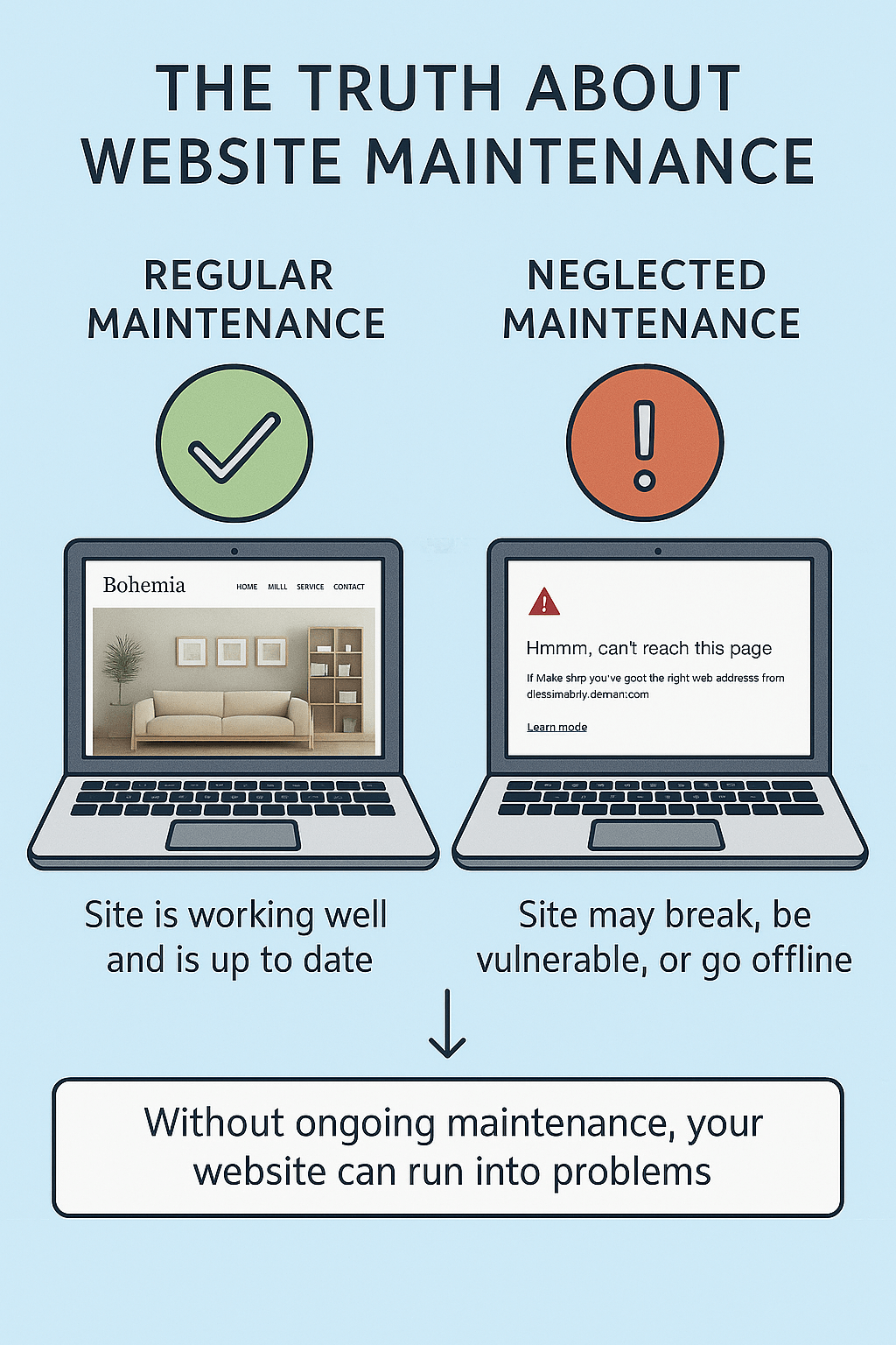 You are currently viewing 1.5 The Truth About Website Maintenance: What Happens When You “Set It and Forget It”